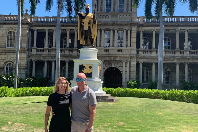 Pearl Harbor [Early Access], USS Arizona & Historic Honolulu Tour - Downtown Honolulu walking loop: palaces, courts, statues, and survival of the kingdom