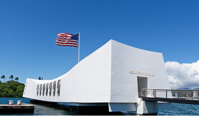 Pearl Harbor with USS Arizona and Hawaiian Kingdom History Tour - USS Arizona Memorial: film first, then a quiet ferry-to-history moment