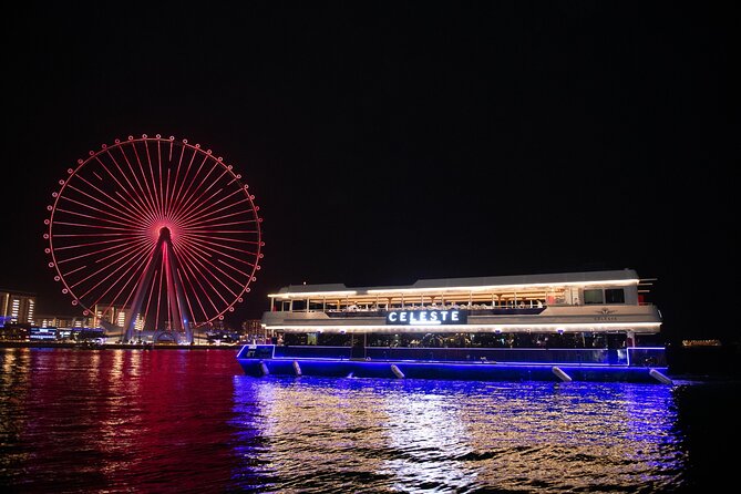 Premium Celeste Dinner Cruise on Dubai Creek with Heritage Views. - A Two-Hour Dubai Creek Dinner Cruise With Real Sightlines