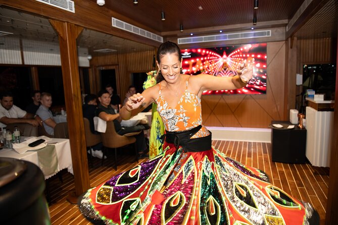 Premium Celeste Dinner Cruise on Dubai Creek with Heritage Views. - Entertainment on the Water: Music, DJ, and Tanura Dance Moments