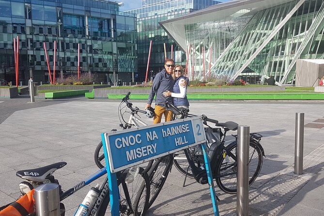 Private Dublin Historical and Heritage Tour by Bike - Kilmainham: modern art, old gardens, cemetery time, and Kilmainham Gaol outside