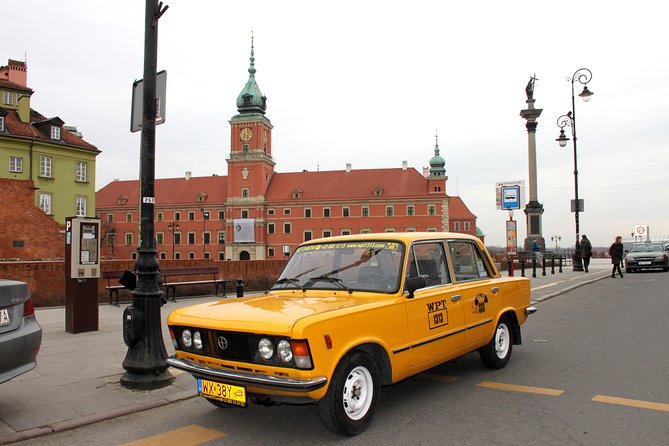Private Historical Tour of Warsaw by a Retro Fiat with Pickup - Key highlights worth planning around