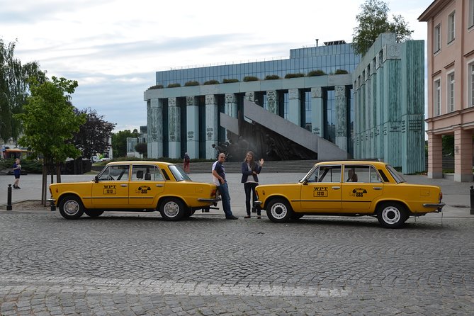 Private Historical Tour of Warsaw by a Retro Fiat with Pickup - A retro Fiat pickup that makes Warsaw feel navigable