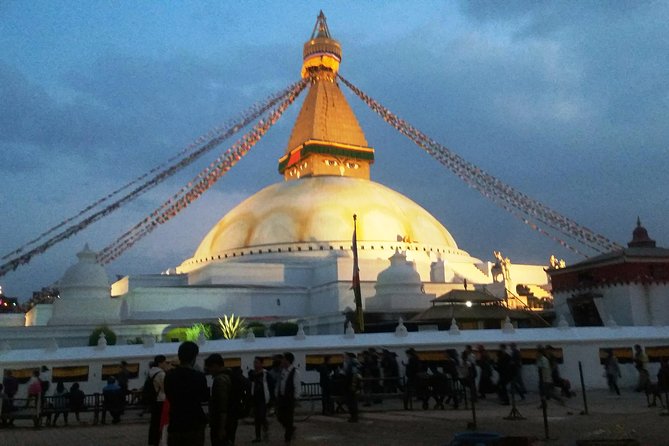 Private Kathmandu Sightseeing Tour | UNESCO World Heritage sites - Boudhanath Stupa: The Giant Center of Buddhist Life