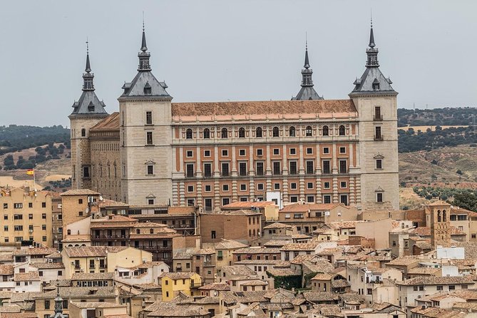 Private Madrid to Toledo Heritage Daytrip - San Martin Bridge and Tagus River views