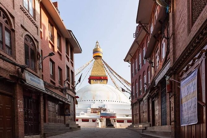Private Tour of 4 UNESCO Heritage Sites in Kathmandu by Car - Swayambhunath hilltop views: the Monkey Temple stop