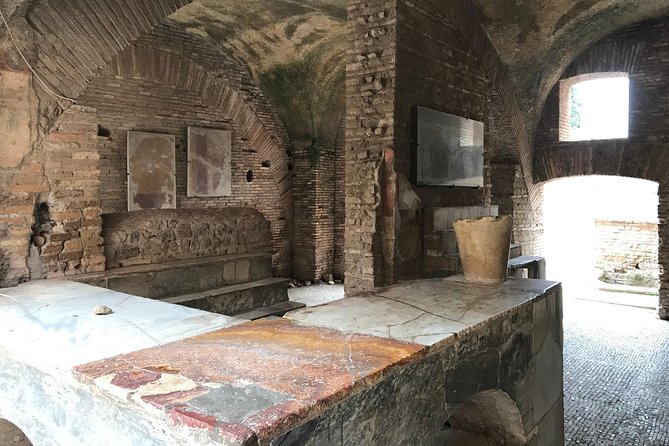 Private tour of Ostia, the ancient city harbor, by van with a PhD archaeologist - Entering Ostia Antica: Gate, Walls, and the Necropolis