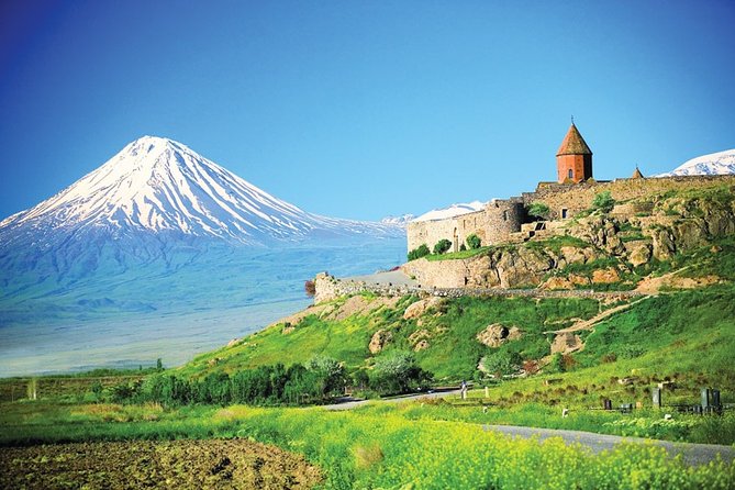 Private Tour to Khor Virap, ancient Areni cave or Areni winery, Noravank - Stop 1: Khor Virap and the “deep hole” monastery