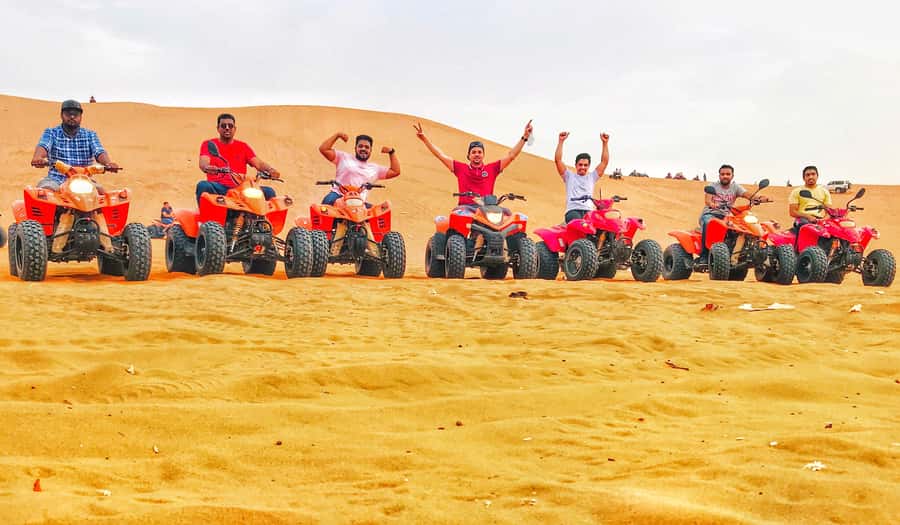 Red Sand Adventure Riyadh (Quad Biking,Camel Ride,Heritage) - Guides, group flow, and what to wear so you’re comfortable