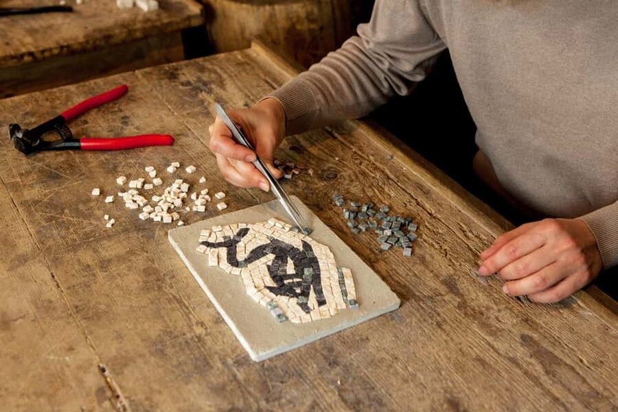 Rome: Ancient Mosaic Making Workshop - Studio Cassio in Monti: The Short Walk That Saves Your Day