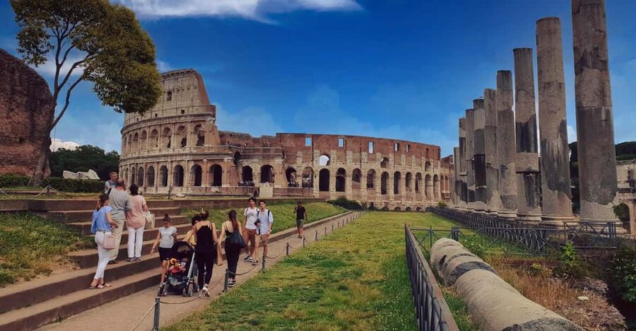 Rome: Colosseum Arena Floor and Ancient Rome Tour - Palatine Hill viewpoint and the Romulus & Remus legend