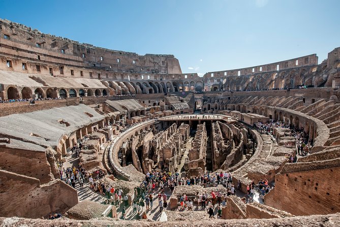 Rome: Colosseum Arena Floor, Roman Forum and Palatine Hill Tour - Weather and Ticket Access: The One Thing That Can Change on the Day