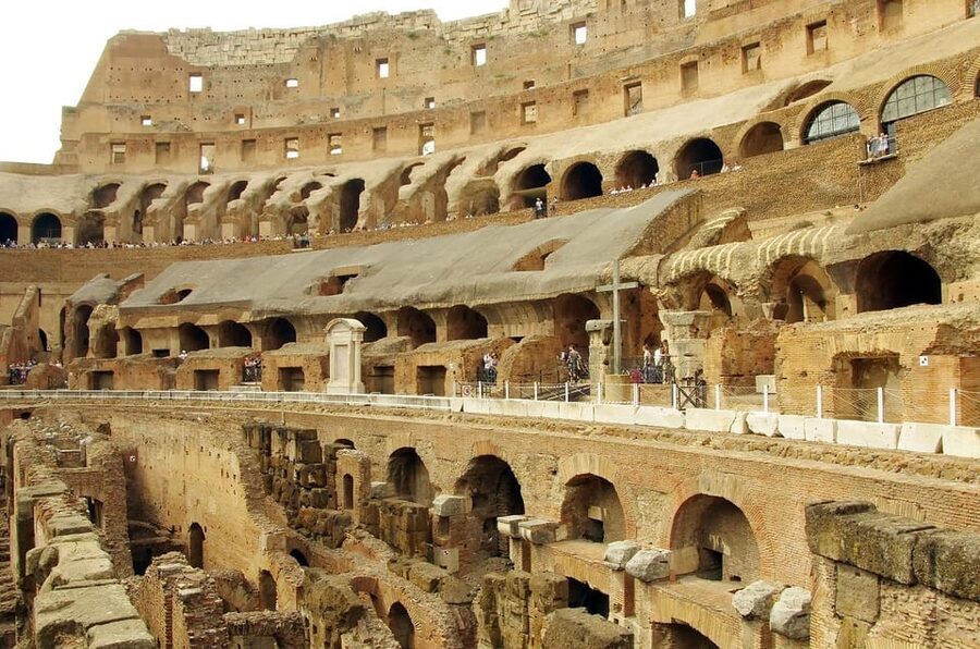 Rome: Colosseum with Access to Arena Floor and Ancient Rome - Arena Floor to First Level: What to Notice Inside the Colosseum