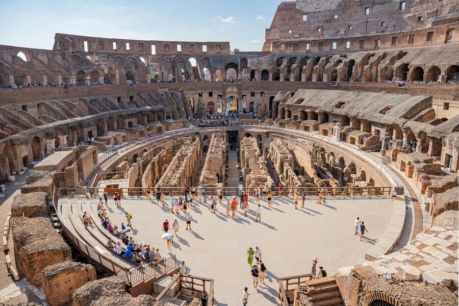 Rome: Guided Tour of Colosseum and Ancient Rome - Entering the Colosseum the quick way, with security on your side