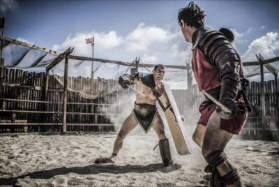 Rome: Roma World, the park to live a day as an Ancient Roman - Getting In: the Cinecittà World ticket office exchange