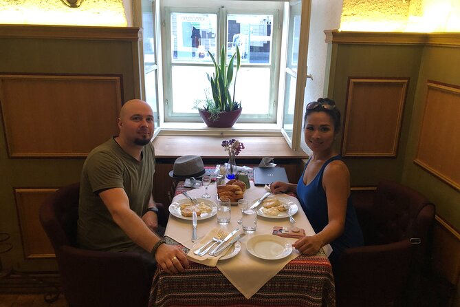 Sites & Bites Private Food and History Tour of Zagreb - The lunch payoff: strukli, stew, sarma, and local drinks