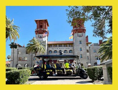 St.Augustine History Tour on Premium Golf Cart with PiCk Up - Price and logistics: $40, 1 hour, and a smart way to start your day
