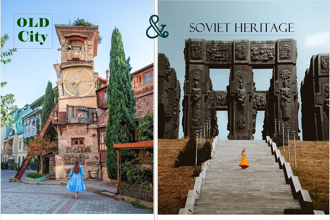 Tbilisi old town & soviet heritage - Private driver-guided Tour - Rustaveli Avenue, the Bridge of Peace, and the Soviet-shaped city center