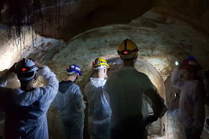 The Labyrinth of Rome between catacombs and ancient quarries - Caffarella Park walk: peace above ground, then you go dark
