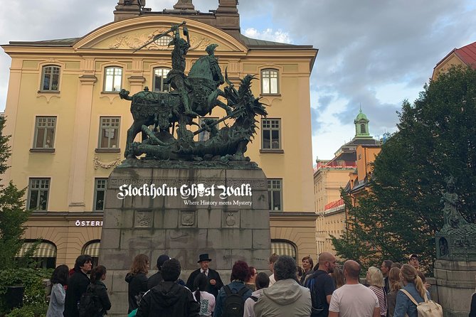 The Original Stockholm Ghost Walk and Historical Tour - Gamla Stan - The darkest set piece: German church crypt stories