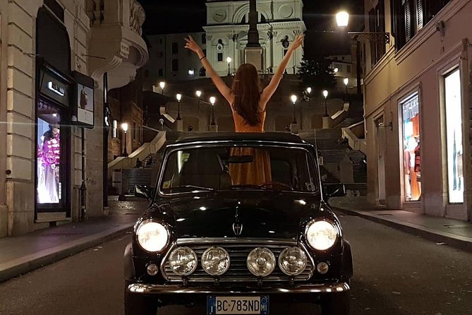 THINK BIG, GO MINI! Rome Day&Night in Mini Cooper Classic Cabrio - Piazza di Spagna and the Pantheon: two icons with totally different vibes