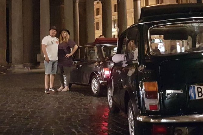THINK BIG, GO MINI! Rome Day&Night in Mini Cooper Classic Cabrio - Gianicolo viewpoints and Fontana dell’Acqua Paola: where Rome looks like Rome