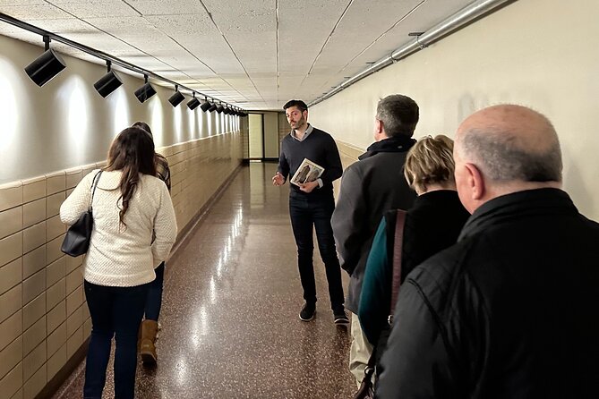 Tulsa History Tour with Oil Baron's Tunnel - Regus–Tulsa Kennedy Building: Marble Lobby Details and a Quirky Statue