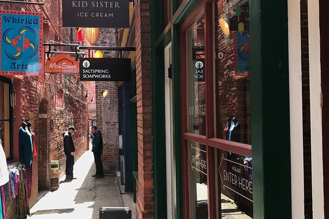 Victoria Guided Food and History Tour - Trounce Alley and Bastion Square: lanes with personality