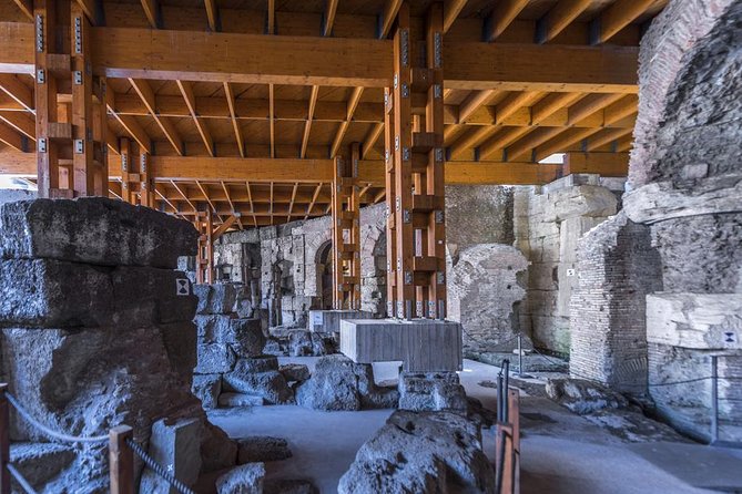 VIP Colosseum Underground and Ancient Rome Small Group Tour - Stop 2: Colosseum Arena Views and the Underground/Dungeons Route