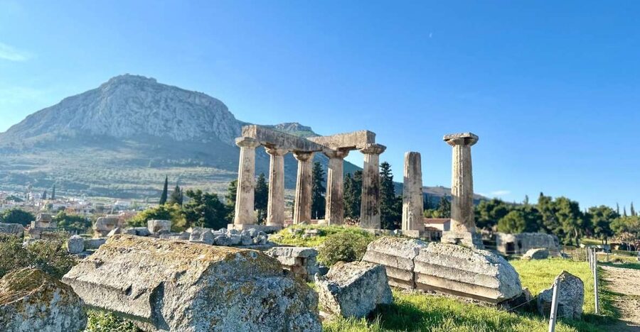 Visit Ancient Corinth Mycenae Nafplio Canal Private Tour 8H - Corinth Canal and Isthmia: your first big “aha” photo