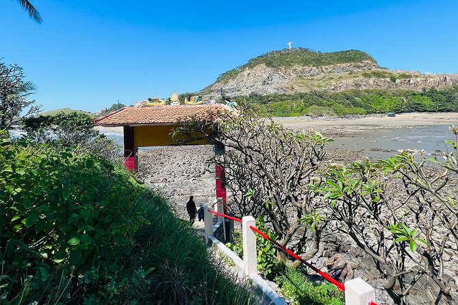 Vung Tau Essential: Beach, Christ Statue & Colonial Heritage - Thuy Van Beach time: swimming options and the lunch that makes it work