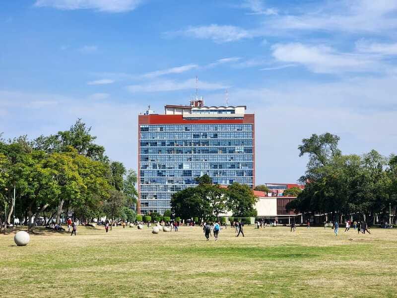 Walk around UNAM campus, a UNESCO World Heritage Site - Modernist Architecture Meets Volcanic Terrain