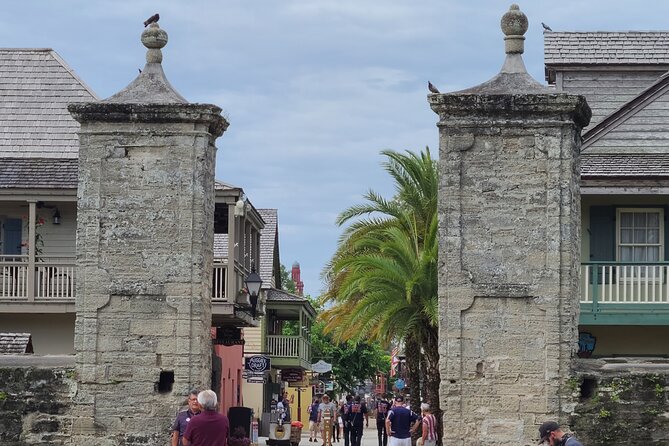 Walking Guided History Tour of Old St. Augustine - City Gate Spirits: what’s left of the old wall